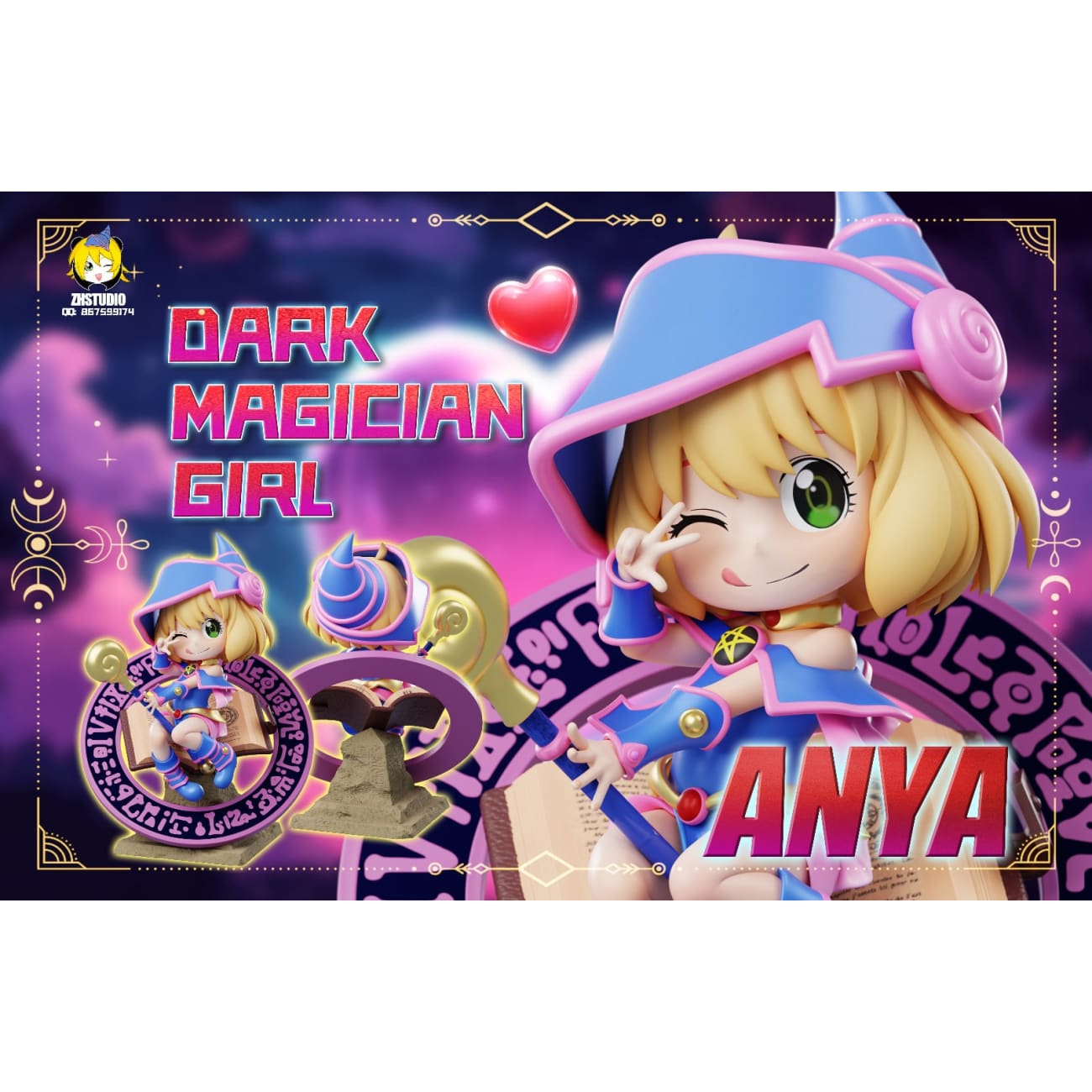 Zheng Huo Studio - Anya Forger Cosplay Dark Magician Girl [2 Variants]