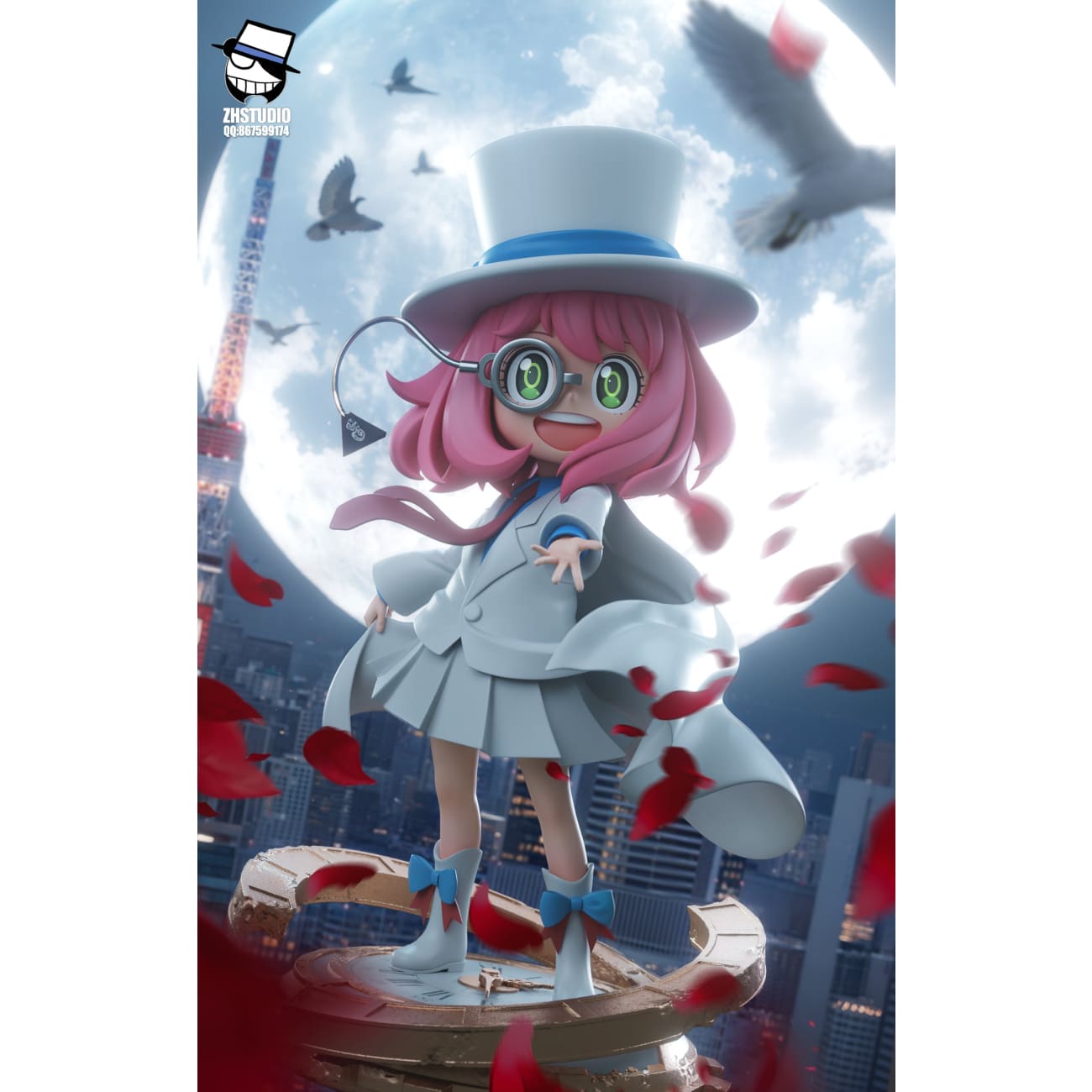 Zheng Huo Studio - Anya Forger Cosplay Kaitou Kid [2 Variants]