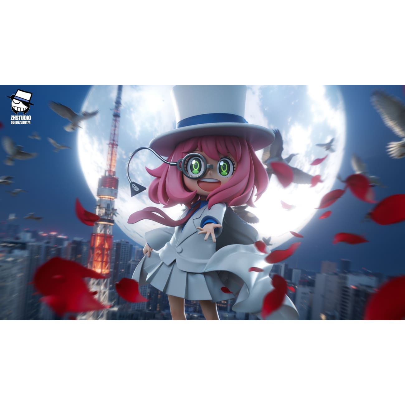 Zheng Huo Studio - Anya Forger Cosplay Kaitou Kid [2 Variants]