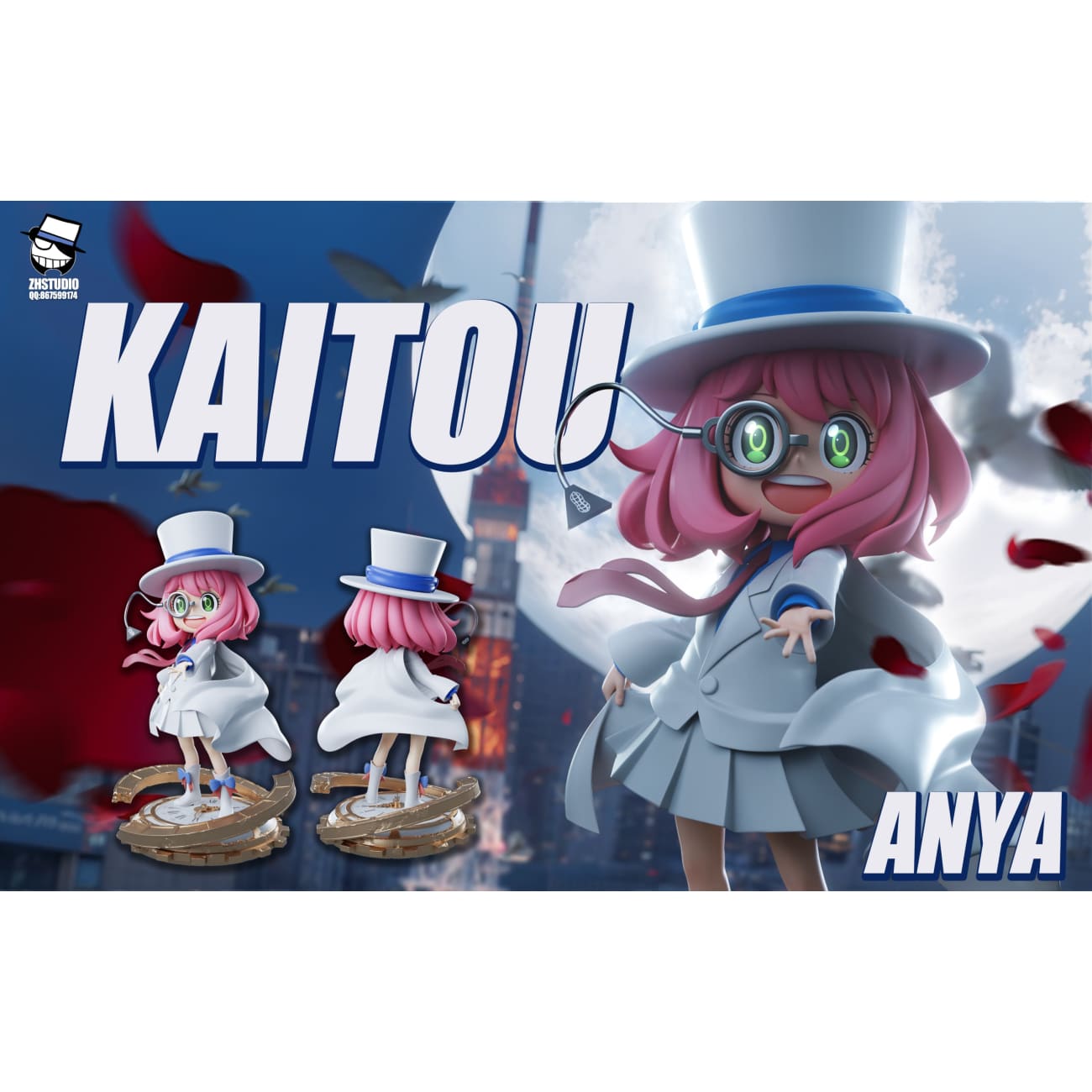 Zheng Huo Studio - Anya Forger Cosplay Kaitou Kid [2 Variants]