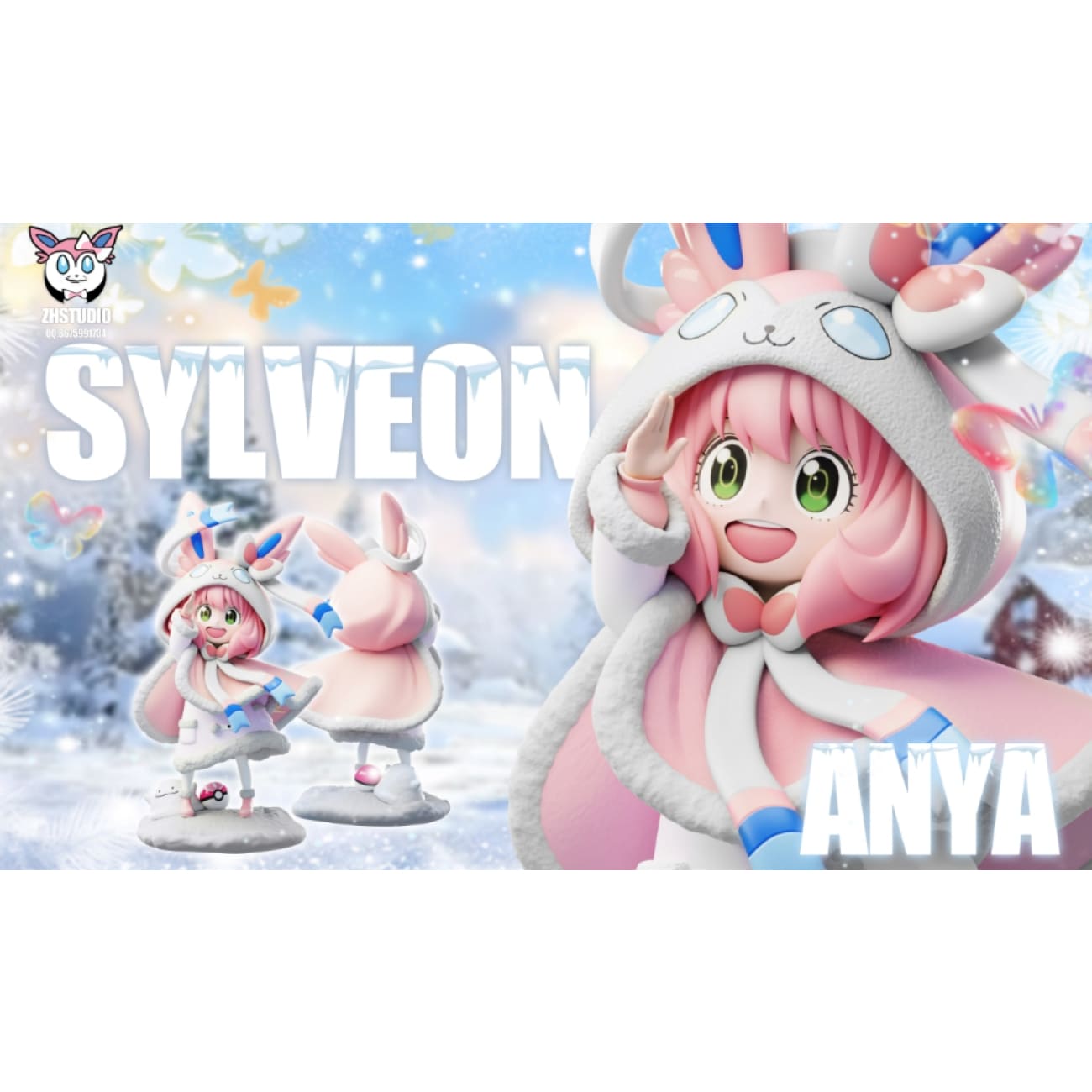Zheng Huo Studio - Anya Forger Cosplay Sylveon [2 Variants]