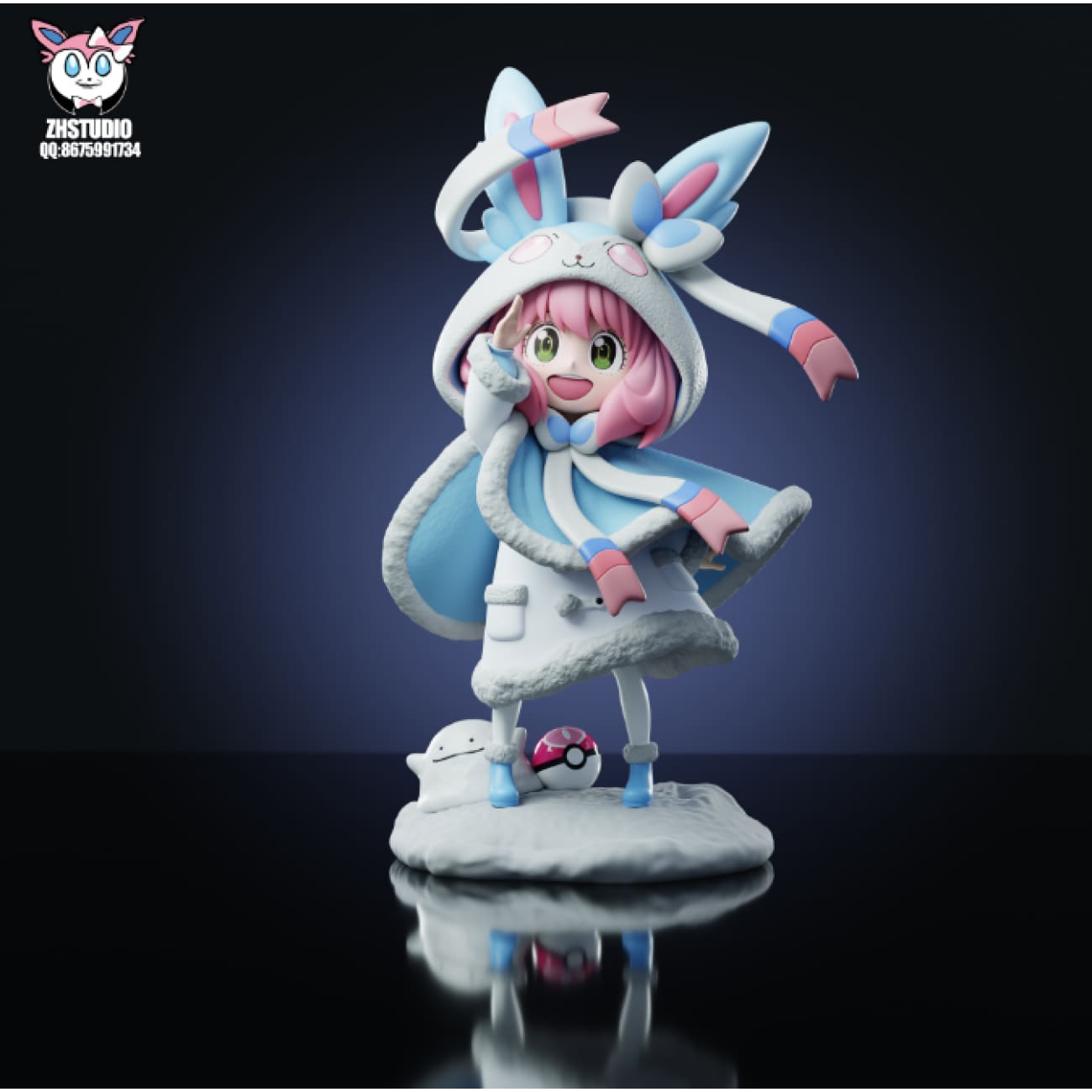 Zheng Huo Studio - Anya Forger Cosplay Sylveon [2 Variants]