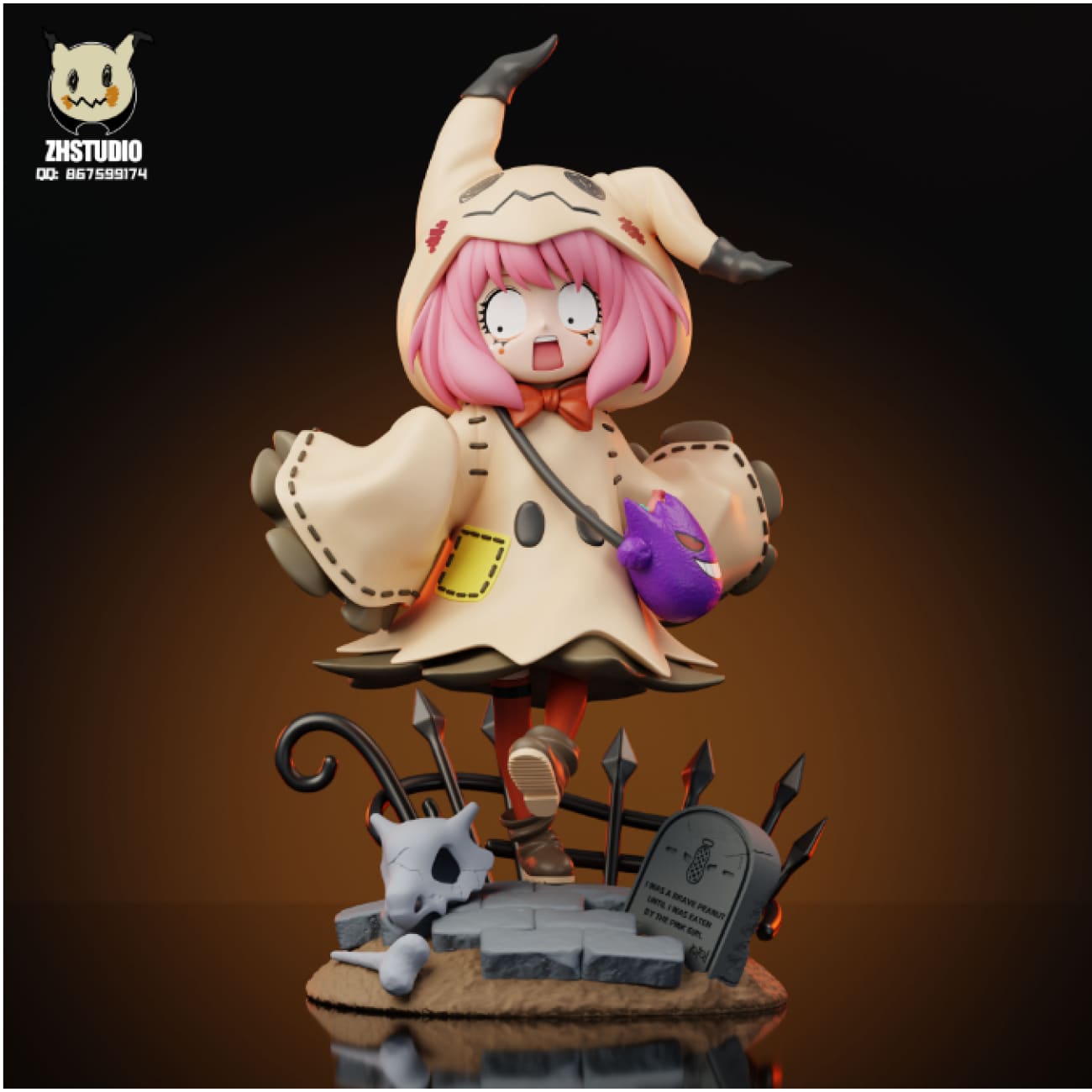 Zheng Huo Studio - Halloween Anya Forger Cosplay Mimikyu [2 Variants]
