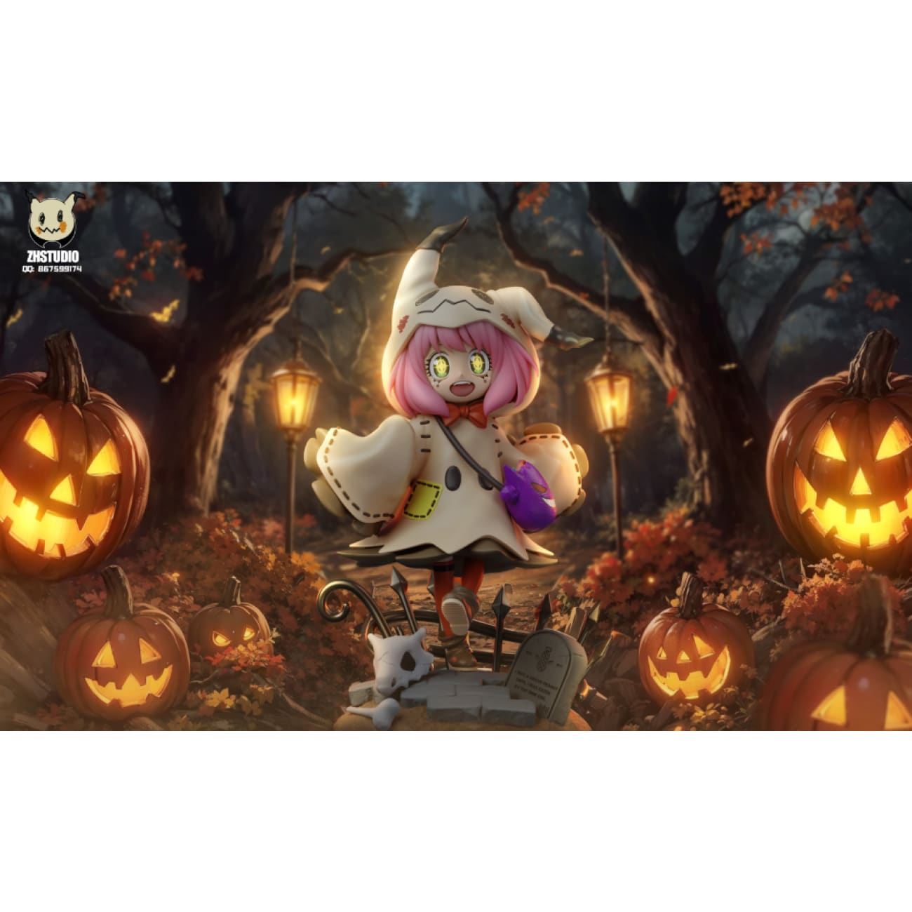 Zheng Huo Studio - Halloween Anya Forger Cosplay Mimikyu [2 Variants]