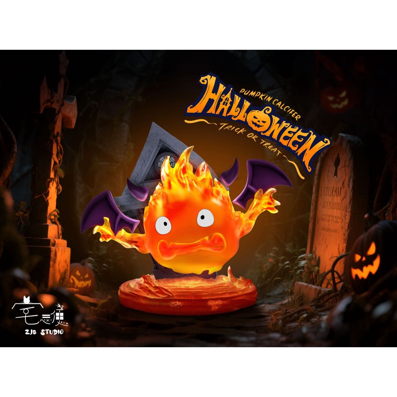 ZJB Studio - Halloween Demon Pumpkin Calcifer [2 Variants]