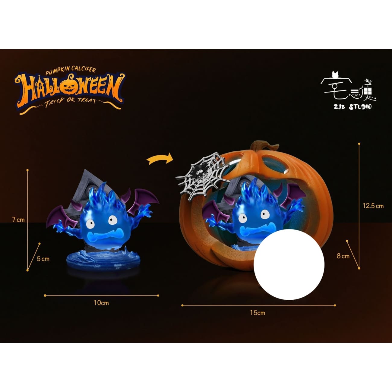 ZJB Studio - Halloween Demon Pumpkin Calcifer [2 Variants]