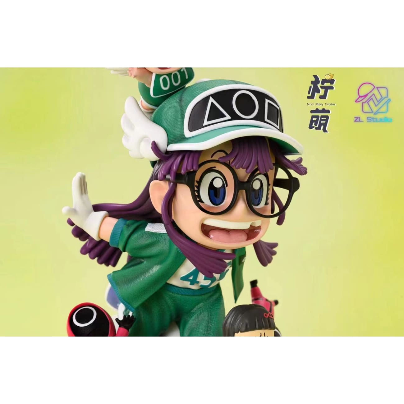 ZL studio - Arale in Squid Game theming