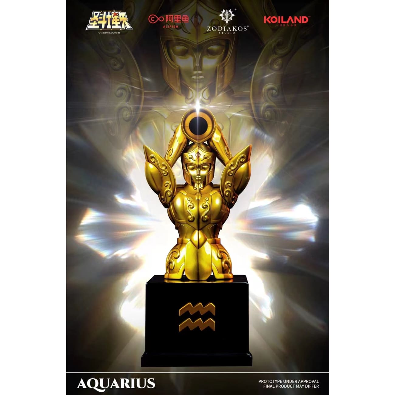 Zodiakos Studio x Masami Kurumada - Aquarius Camus Cloth [Licensed]