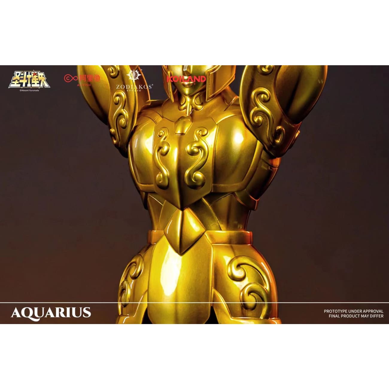 Zodiakos Studio x Masami Kurumada - Aquarius Camus Cloth [Licensed]