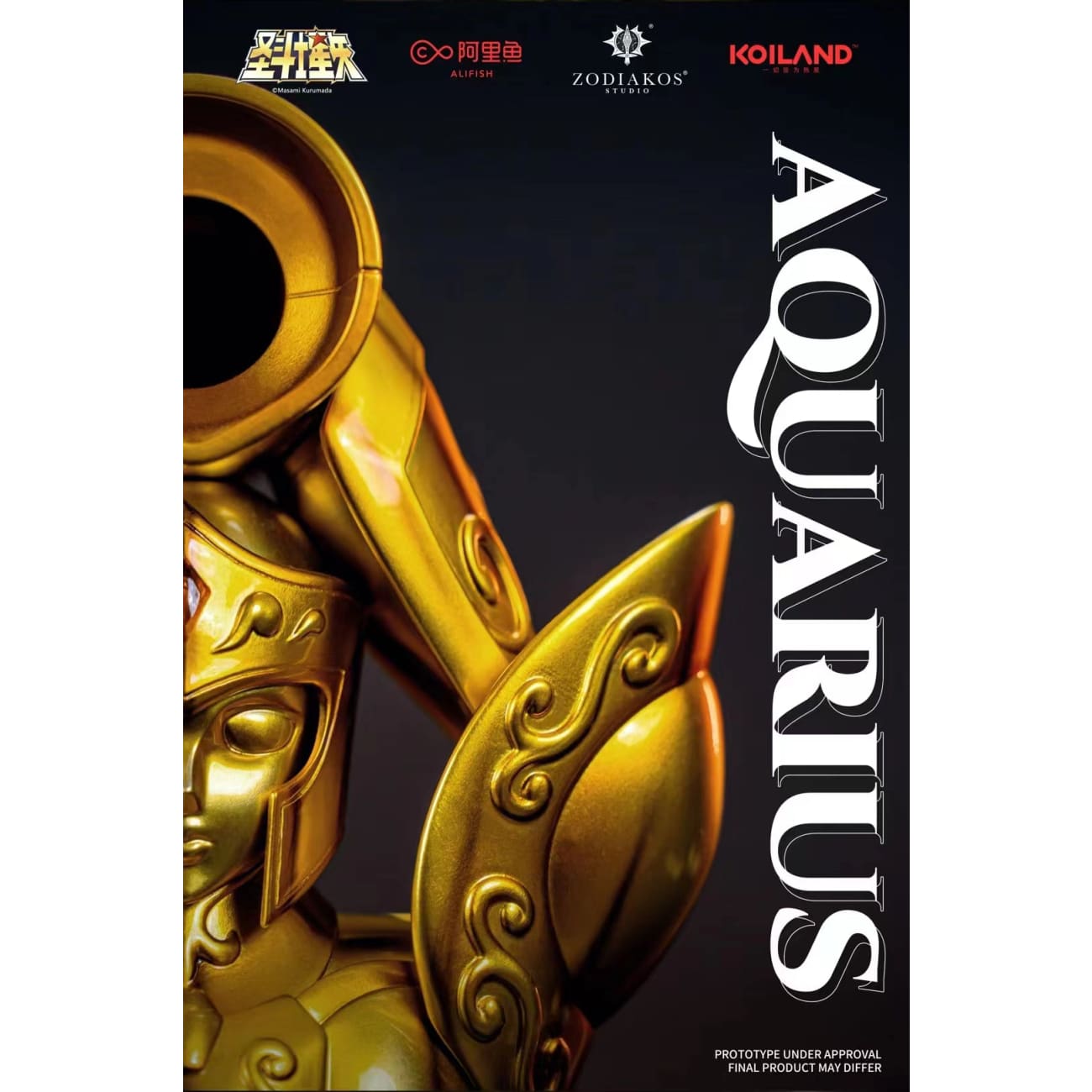 Zodiakos Studio x Masami Kurumada - Aquarius Camus Cloth [Licensed]