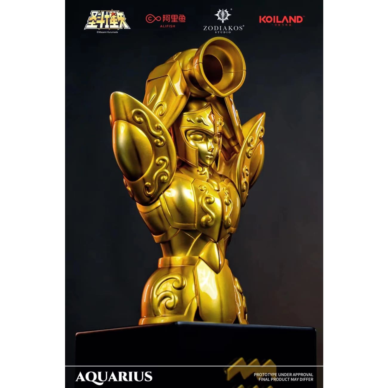Zodiakos Studio x Masami Kurumada - Aquarius Camus Cloth [Licensed]