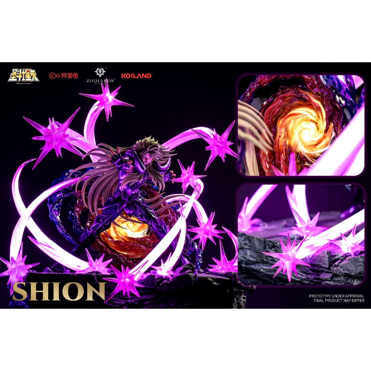 Zodiakos Studio x Masami Kurumada - Aries Shion [Licensed][3 Variants]