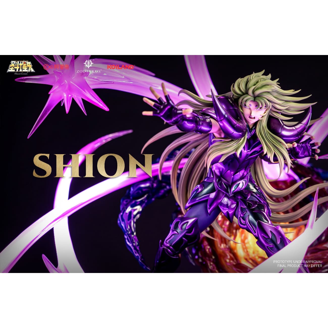 Zodiakos Studio x Masami Kurumada - Aries Shion [Licensed][3 Variants]