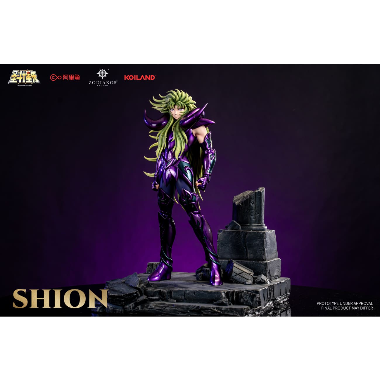 Zodiakos Studio x Masami Kurumada - Aries Shion [Licensed][3 Variants]