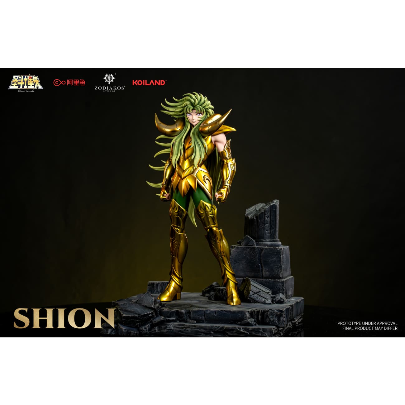 Zodiakos Studio x Masami Kurumada - Aries Shion [Licensed][3 Variants]