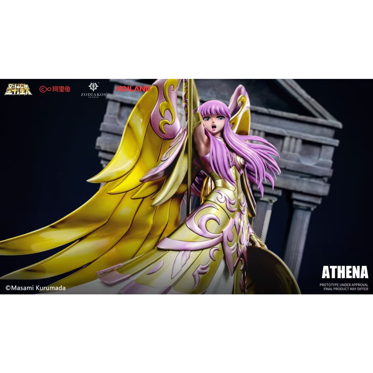 Zodiakos Studio x Masami Kurumada - Athena [Licensed][3 Variants]