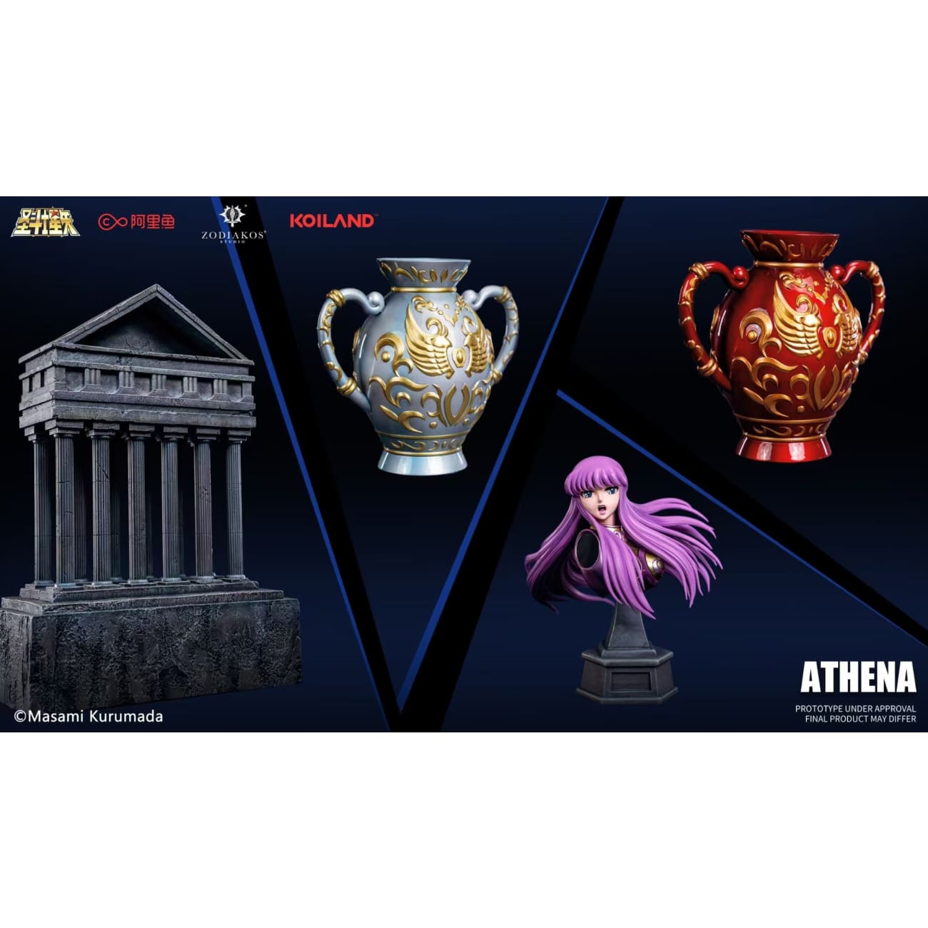 Zodiakos Studio x Masami Kurumada - Athena [Licensed][3 Variants]