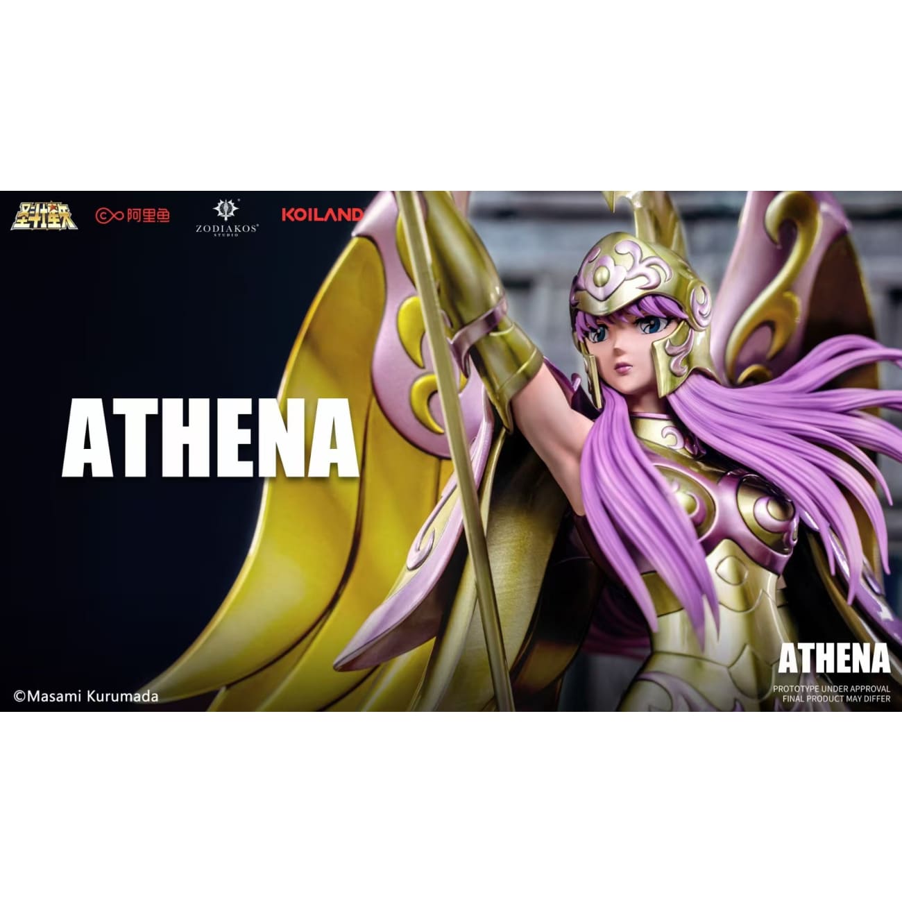 Zodiakos Studio x Masami Kurumada - Athena [Licensed][3 Variants]