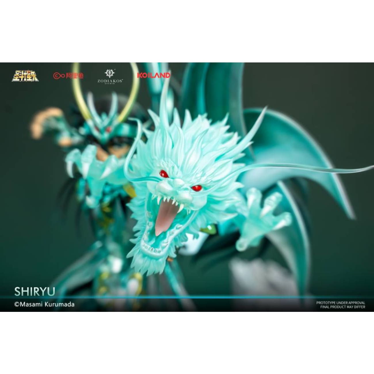 Zodiakos Studio x Masami Kurumada - Dragon Shiryu God Cloth [Licensed]