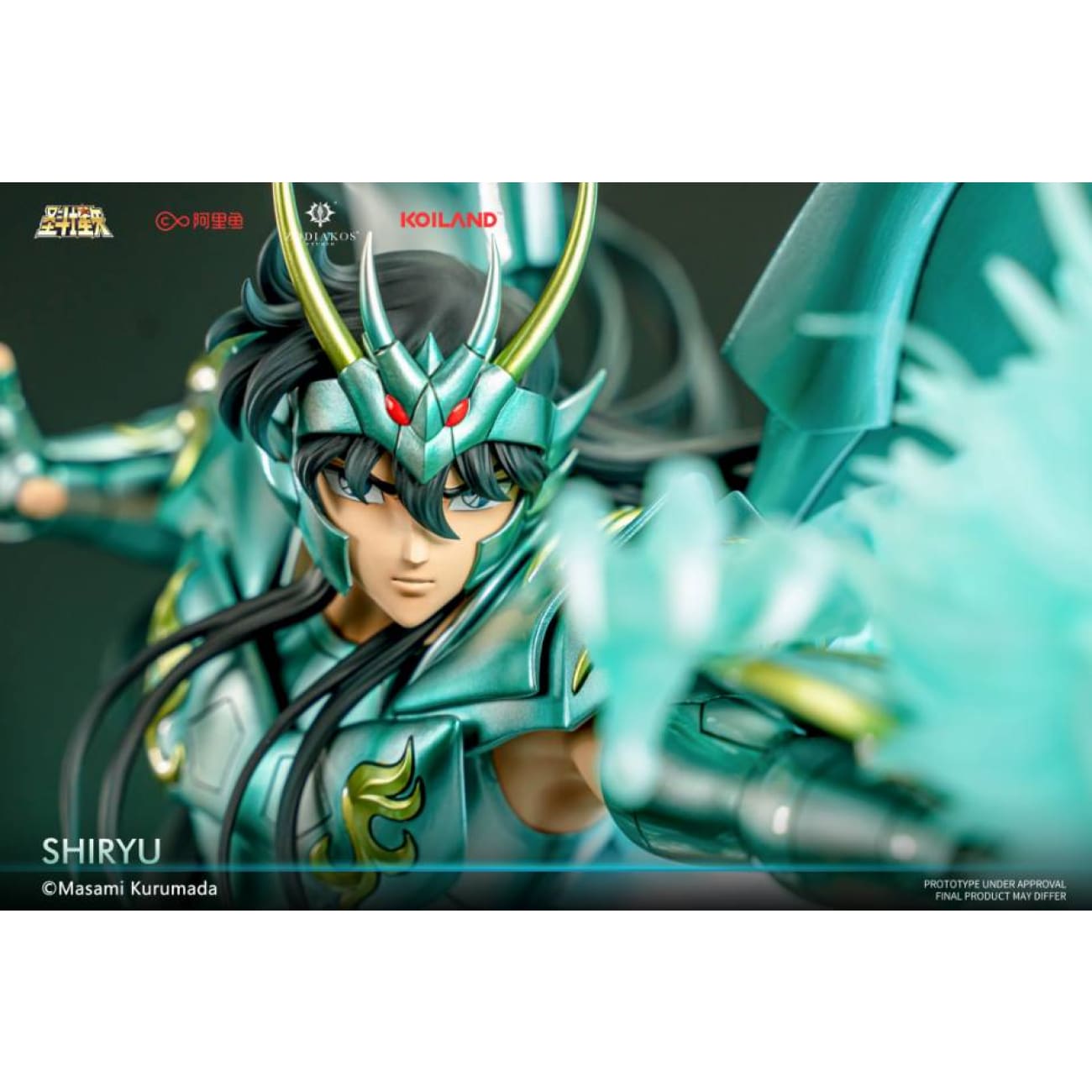 Zodiakos Studio x Masami Kurumada - Dragon Shiryu God Cloth [Licensed]