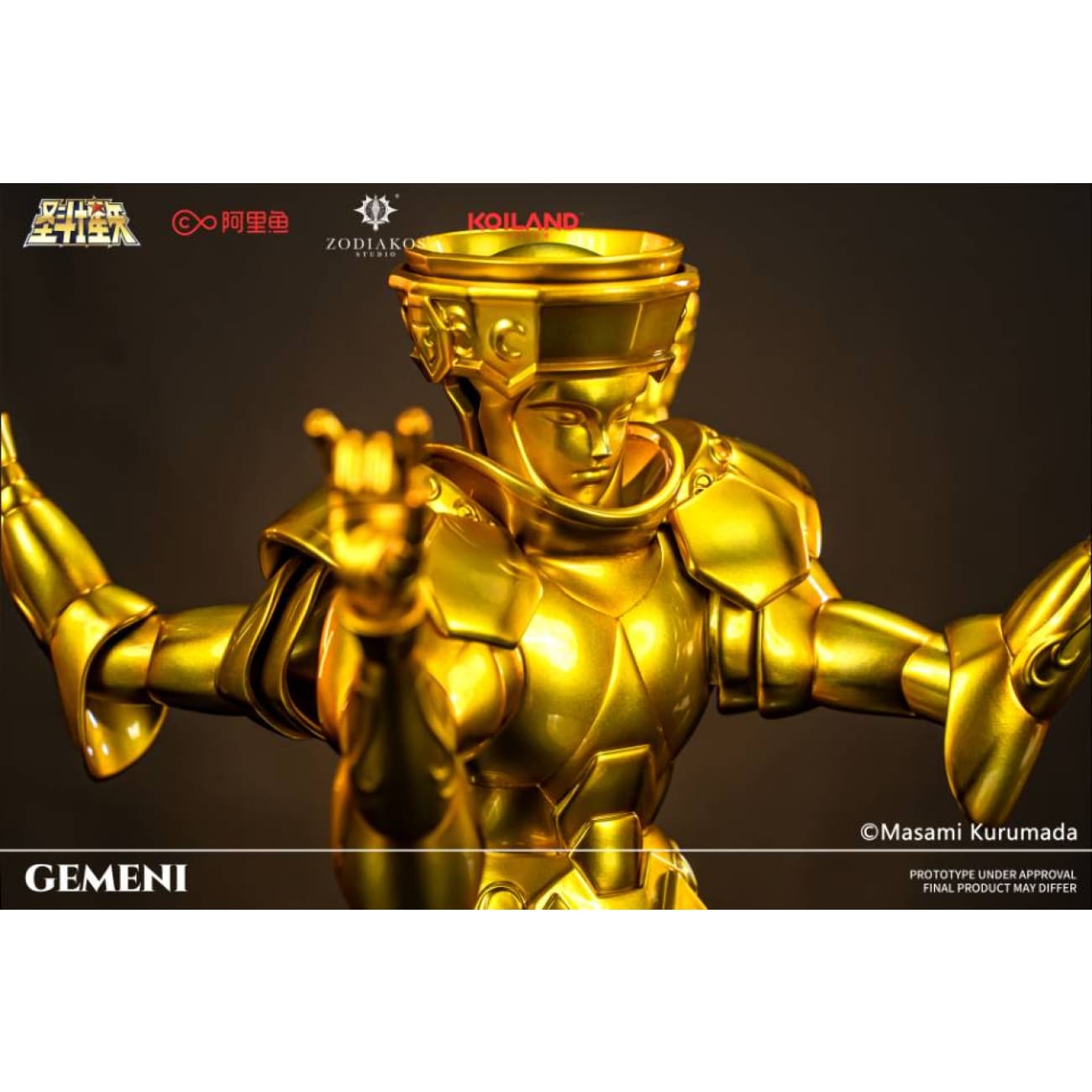 Zodiakos Studio x Masami Kurumada - Gemini Cloth [Licensed] 