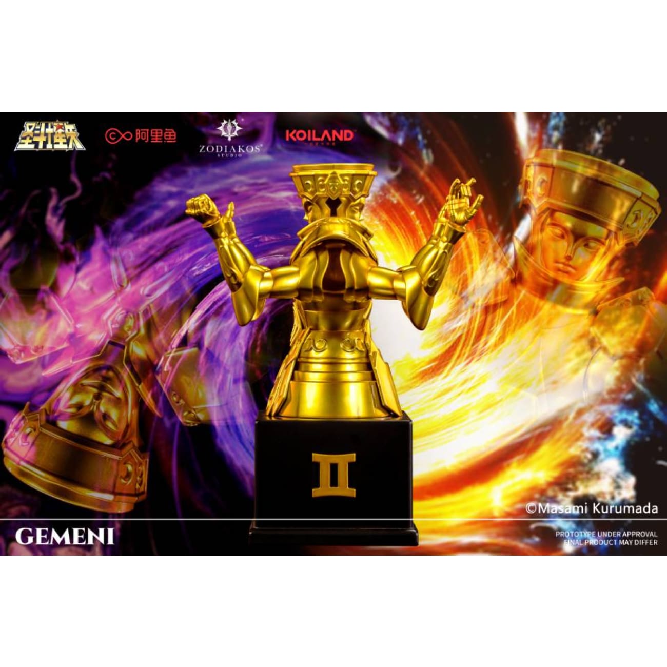 Zodiakos Studio x Masami Kurumada - Gemini Cloth [Licensed] 