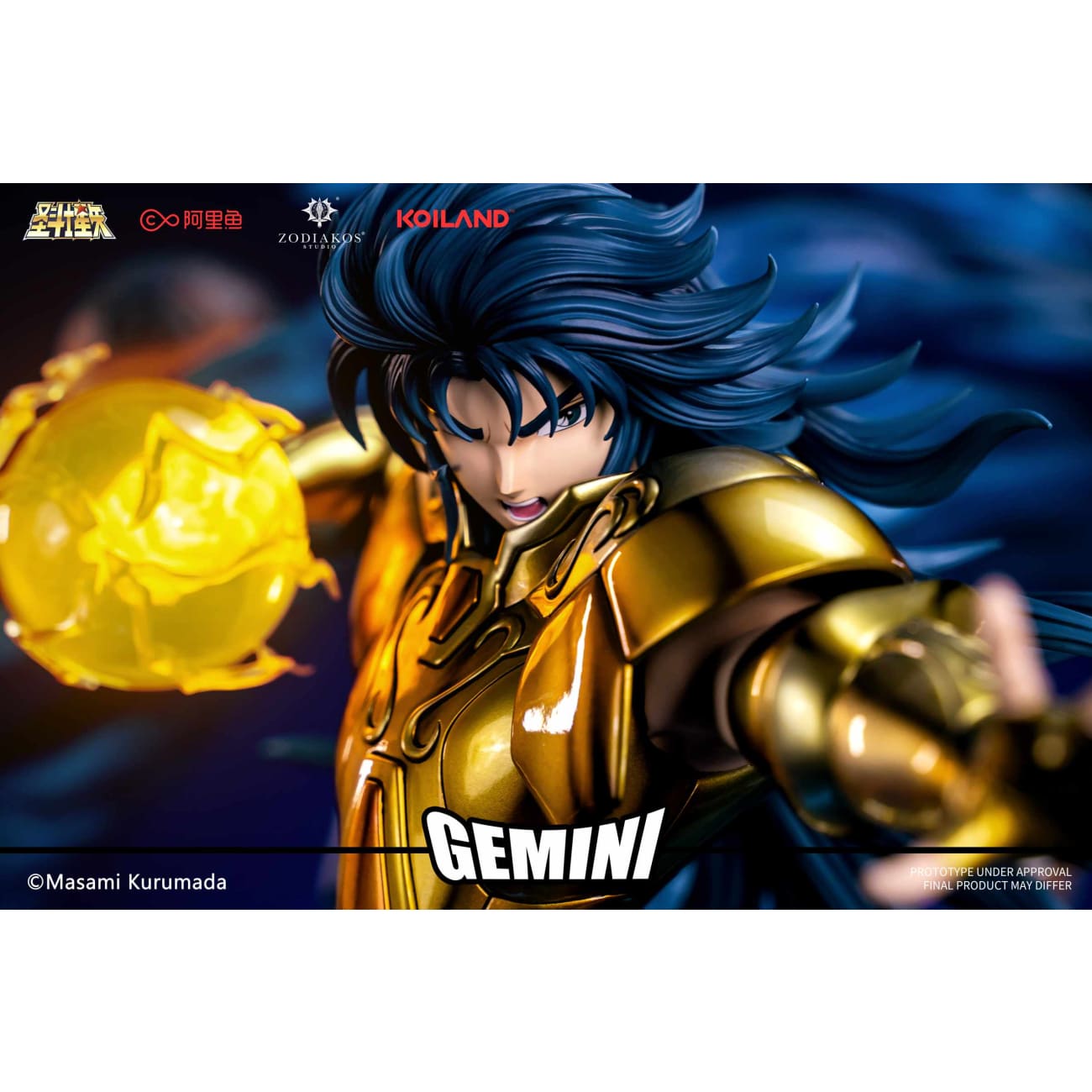 Zodiakos Studio x Masami Kurumada - Gemini Saga / Gemini Kanon [Licensed]