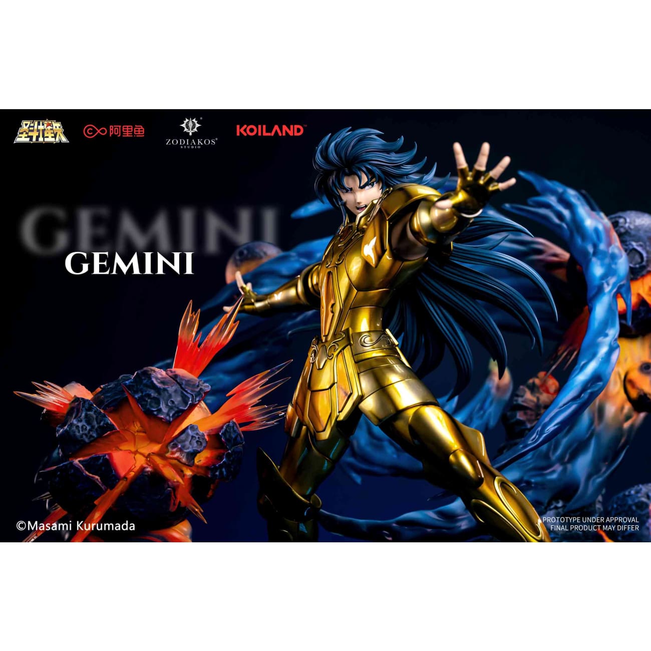 Zodiakos Studio x Masami Kurumada - Gemini Saga / Gemini Kanon [Licensed]