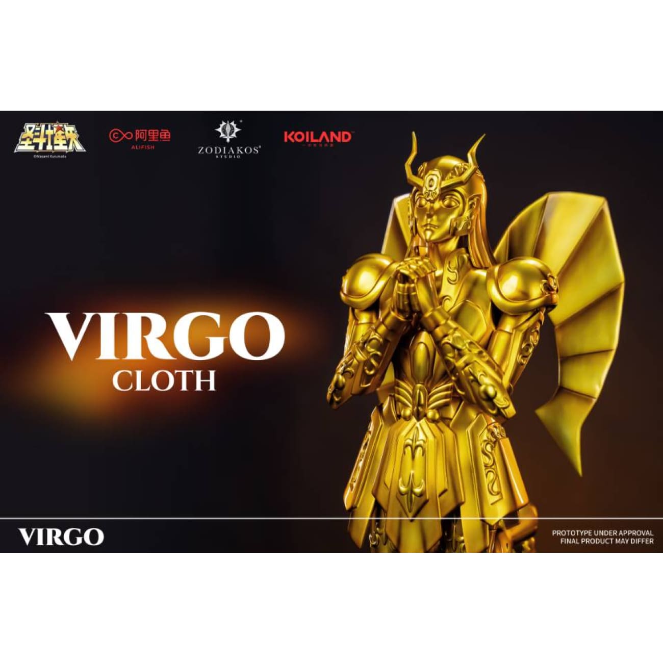 Zodiakos Studio x Masami Kurumada - Gold Saint Virgo Cloth [Licensed]