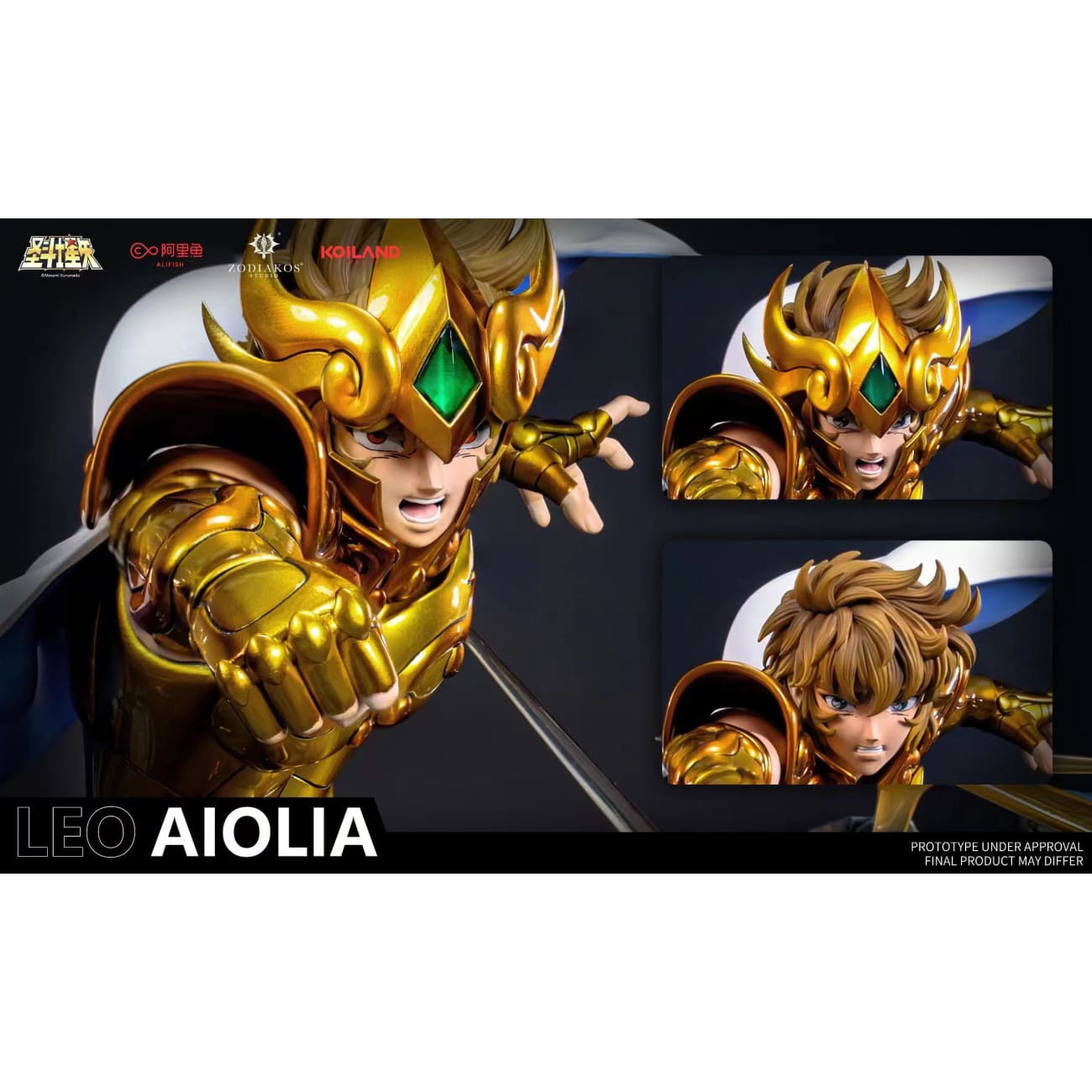 Zodiakos Studio x Masami Kurumada - Leo Aiolia [Licensed] 
