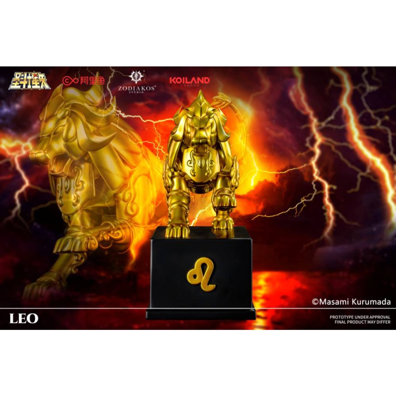 Zodiakos Studio x Masami Kurumada - Leo Cloth [Licensed]