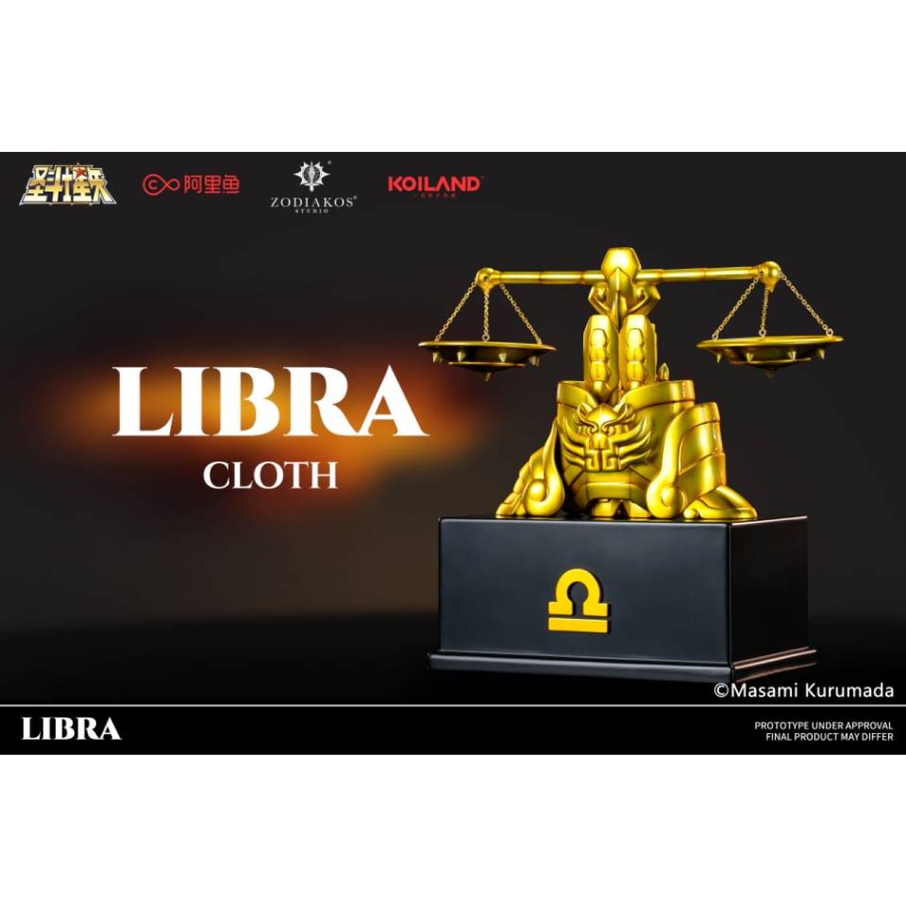 Zodiakos Studio x Masami Kurumada - Libra Cloth [Licensed]
