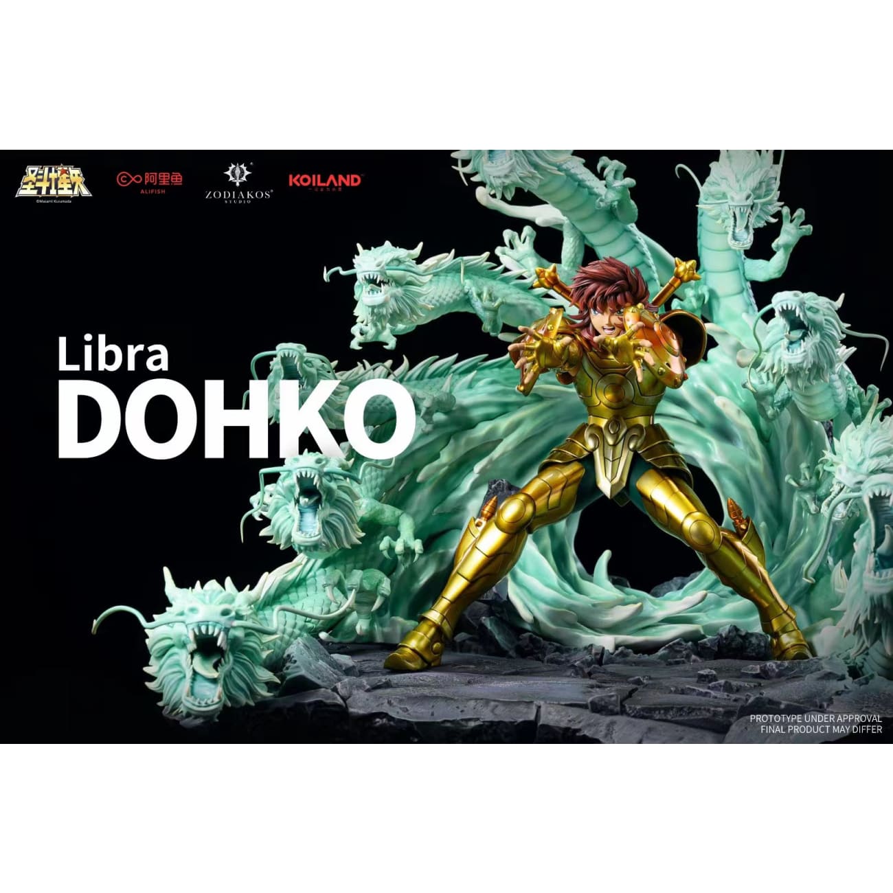 Zodiakos Studio x Masami Kurumada - Libra Dohko [3 Variants]