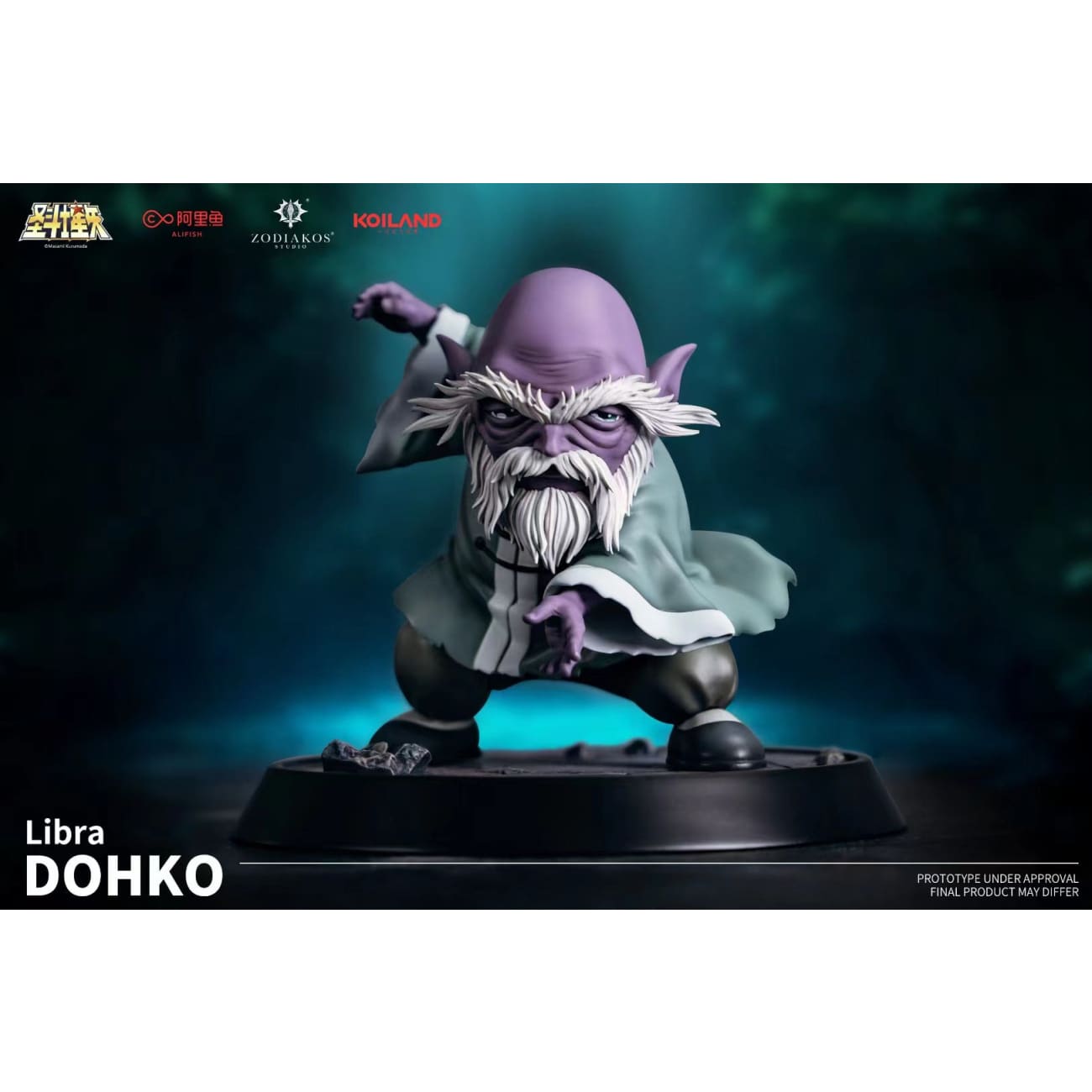 Zodiakos Studio x Masami Kurumada - Libra Dohko [3 Variants]