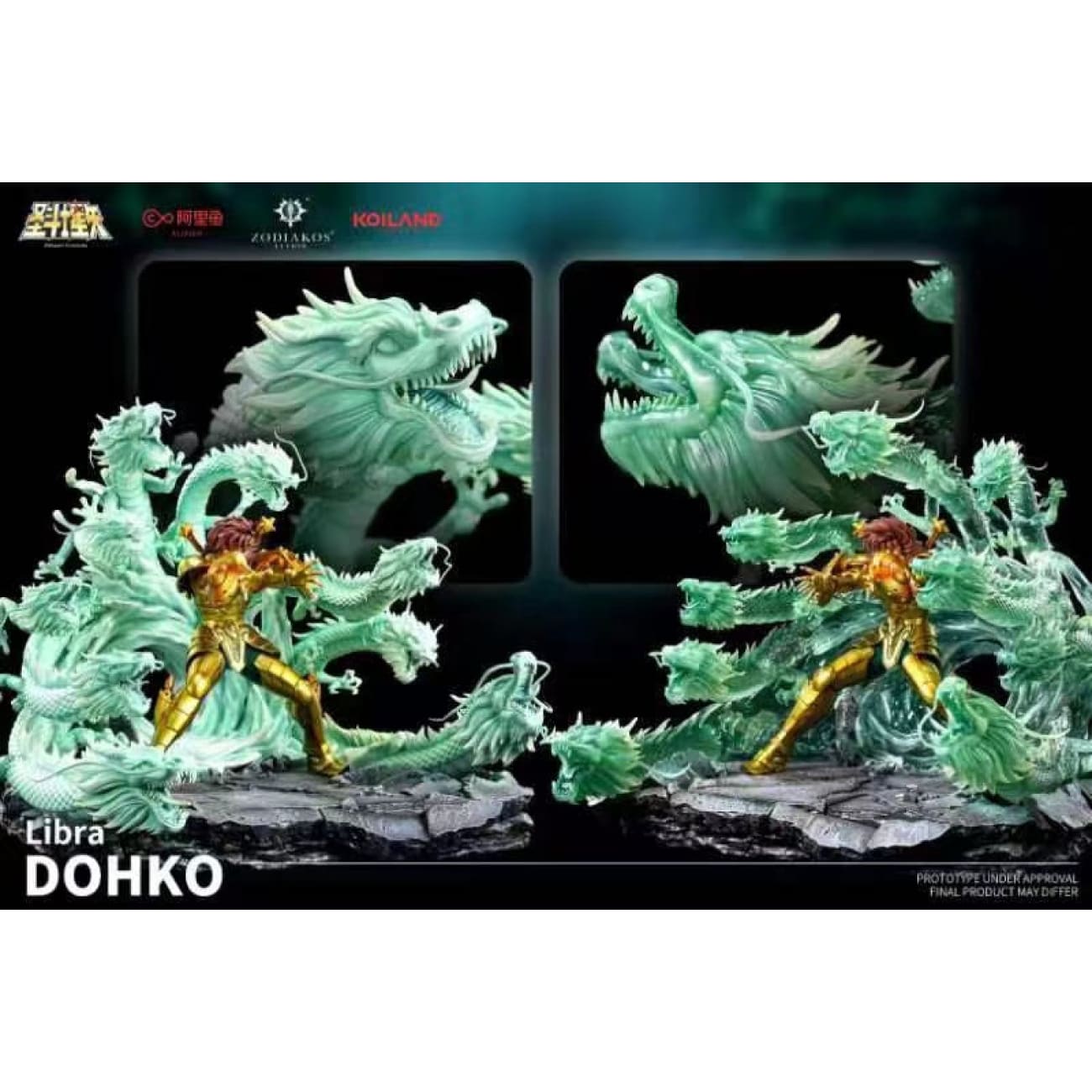 Zodiakos Studio x Masami Kurumada - Libra Dohko [3 Variants]