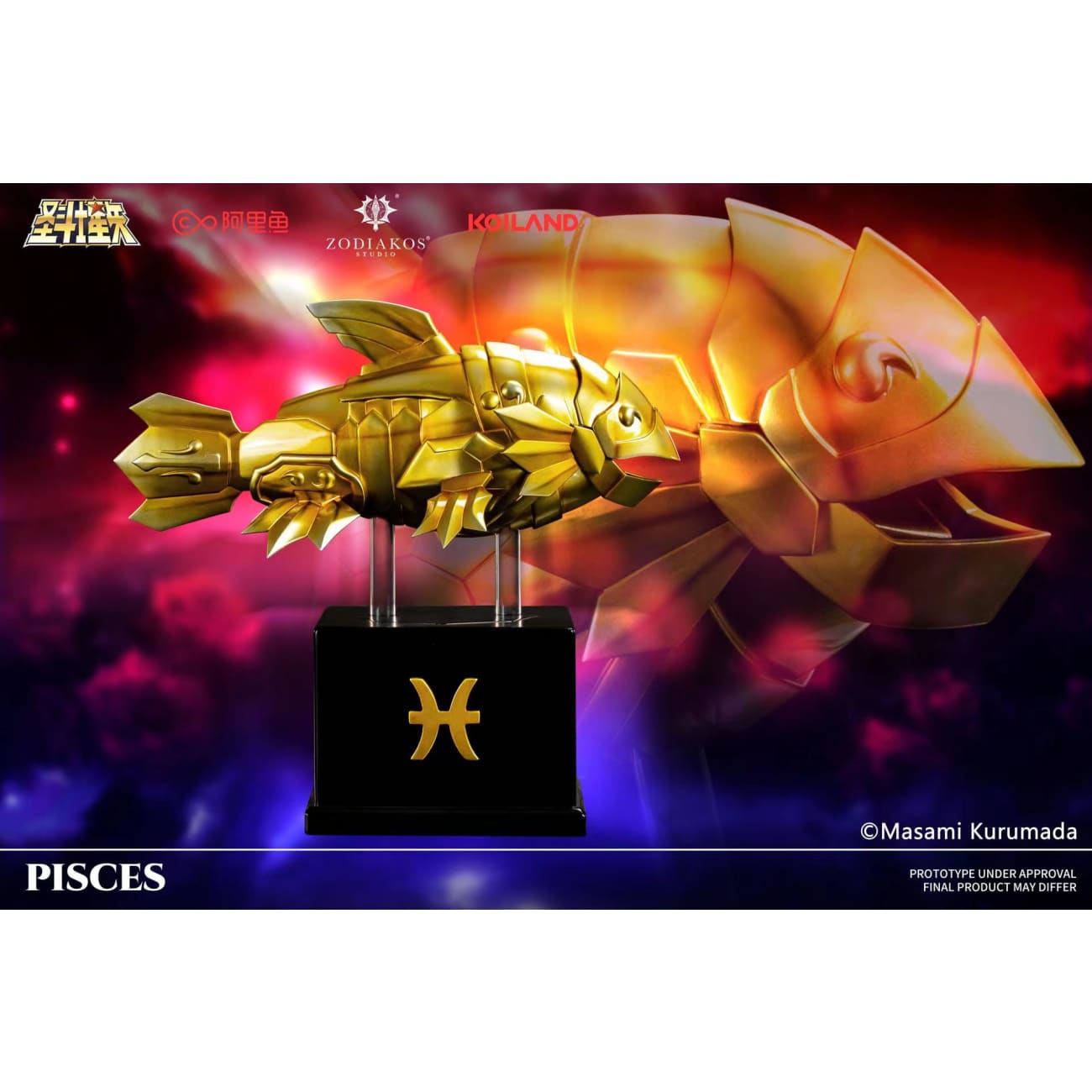 Zodiakos Studio x Masami Kurumada - Pisces Cloth [Licensed]