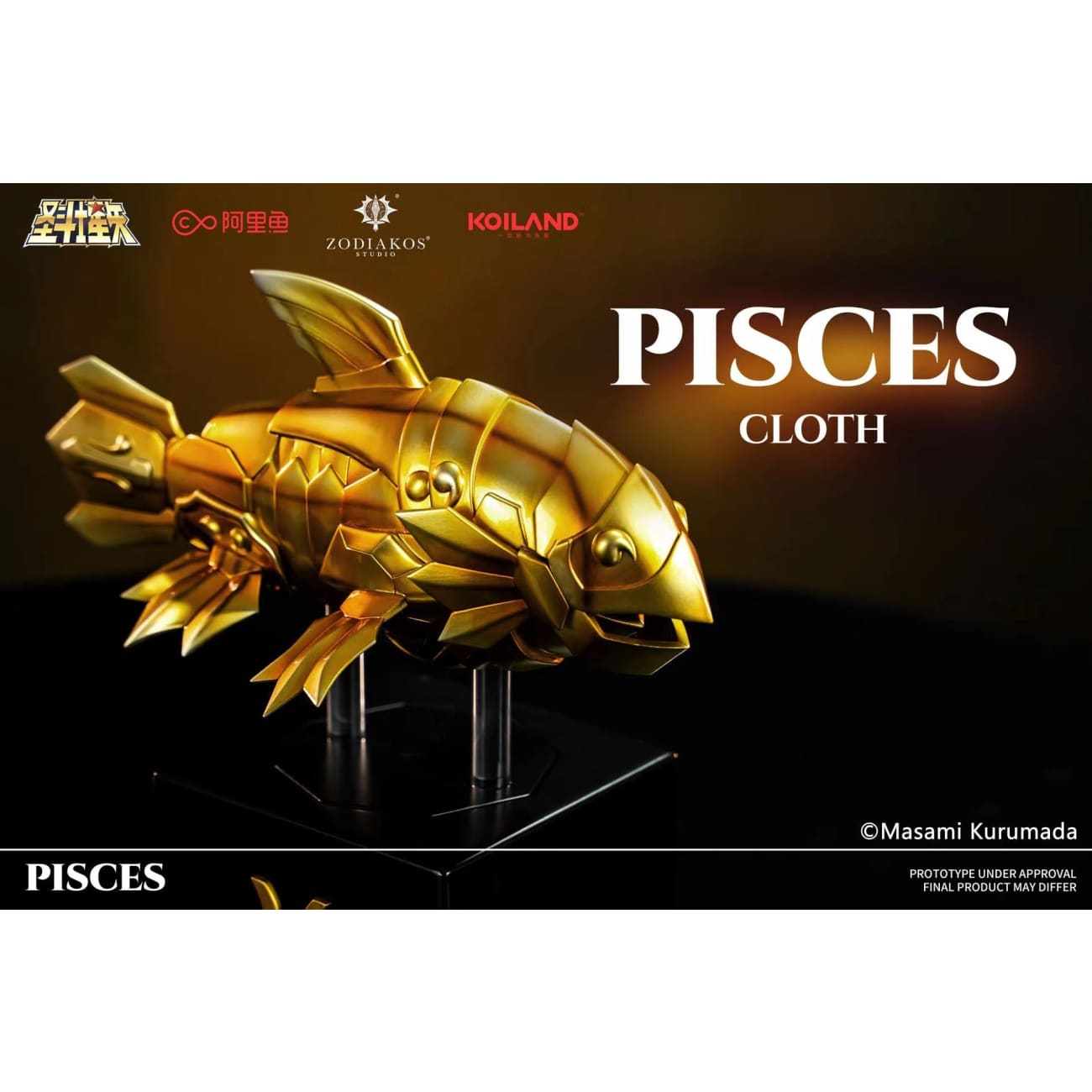 Zodiakos Studio x Masami Kurumada - Pisces Cloth [Licensed]