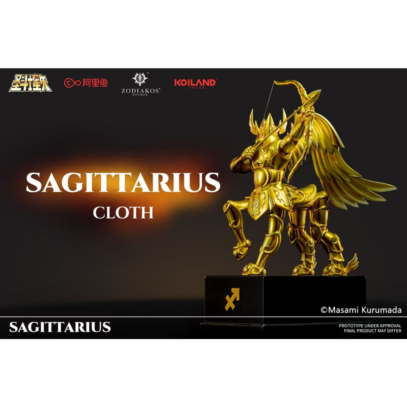 Zodiakos Studio x Masami Kurumada - Sagittarius Cloth [Licensed]