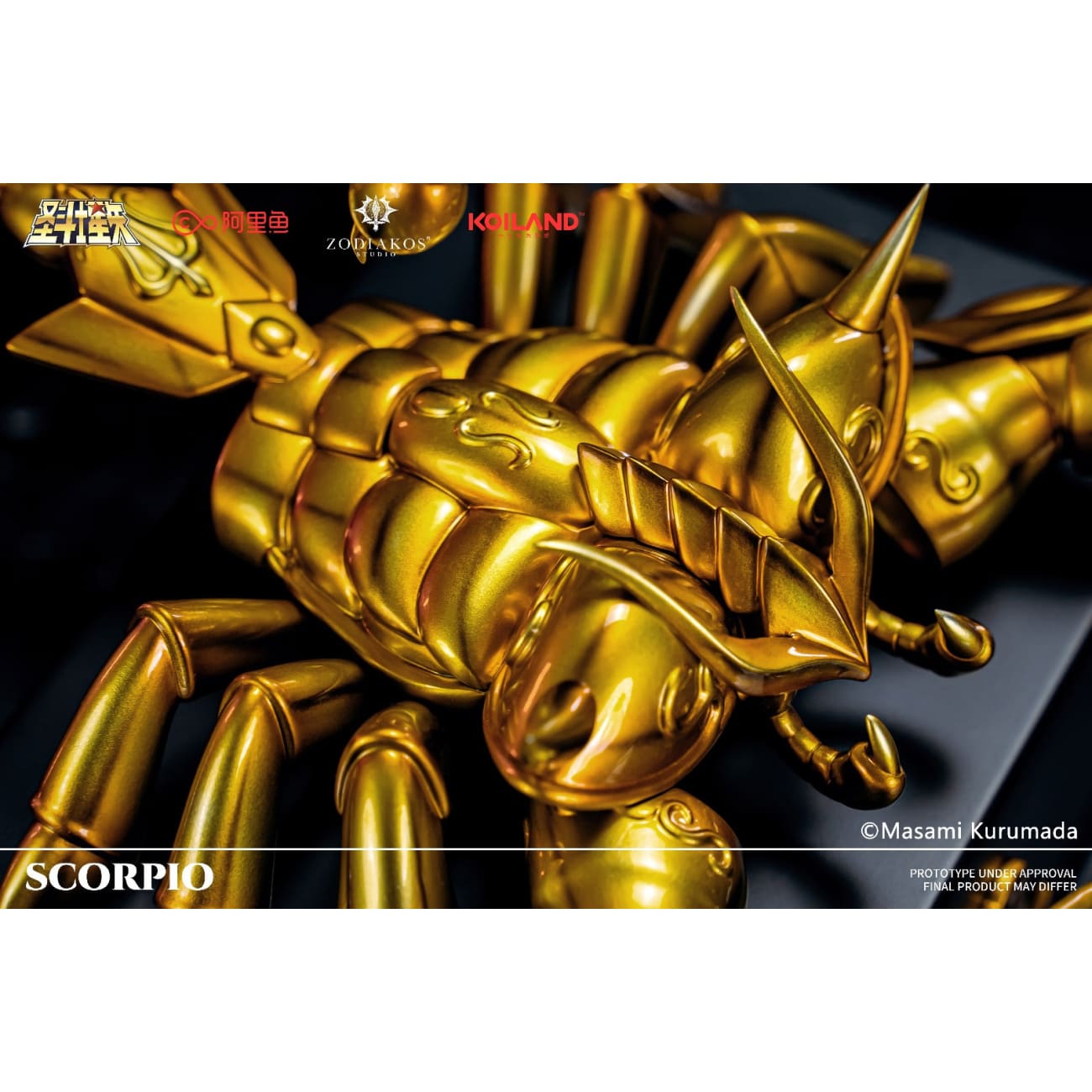 Zodiakos Studio x Masami Kurumada - Scorpio Cloth [Licensed]
