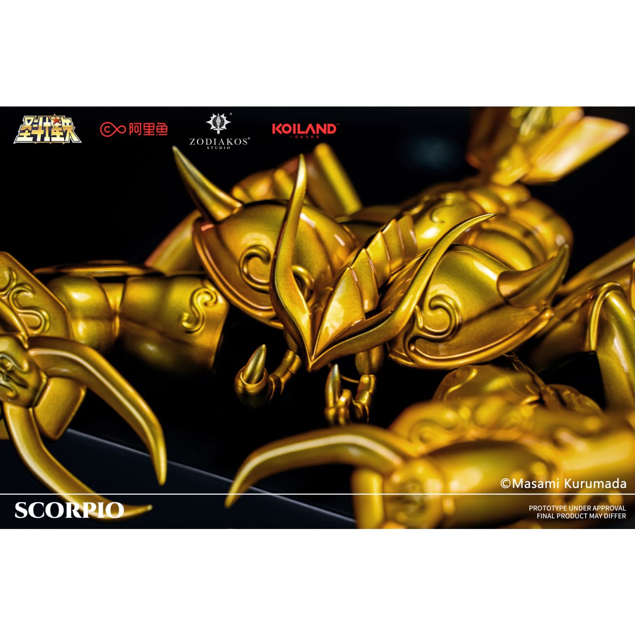 Zodiakos Studio x Masami Kurumada - Scorpio Cloth [Licensed]