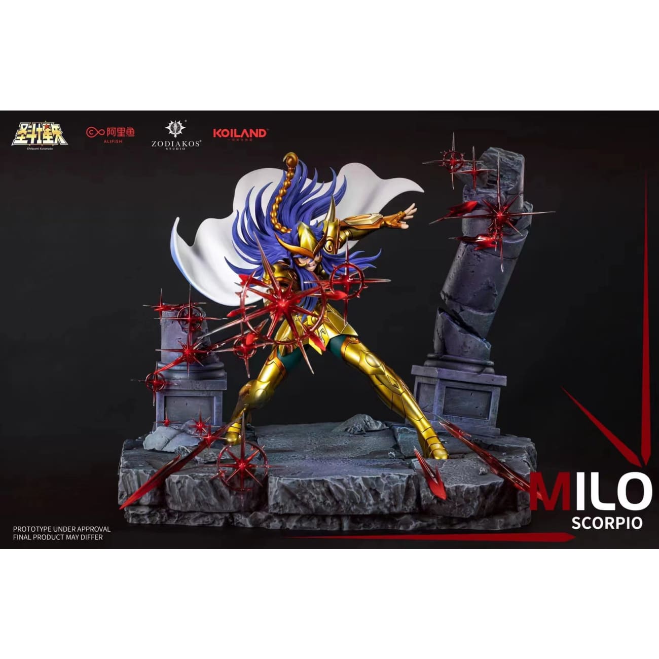 Zodiakos Studio x Masami Kurumada - Scorpio Milo  [Licensed] 