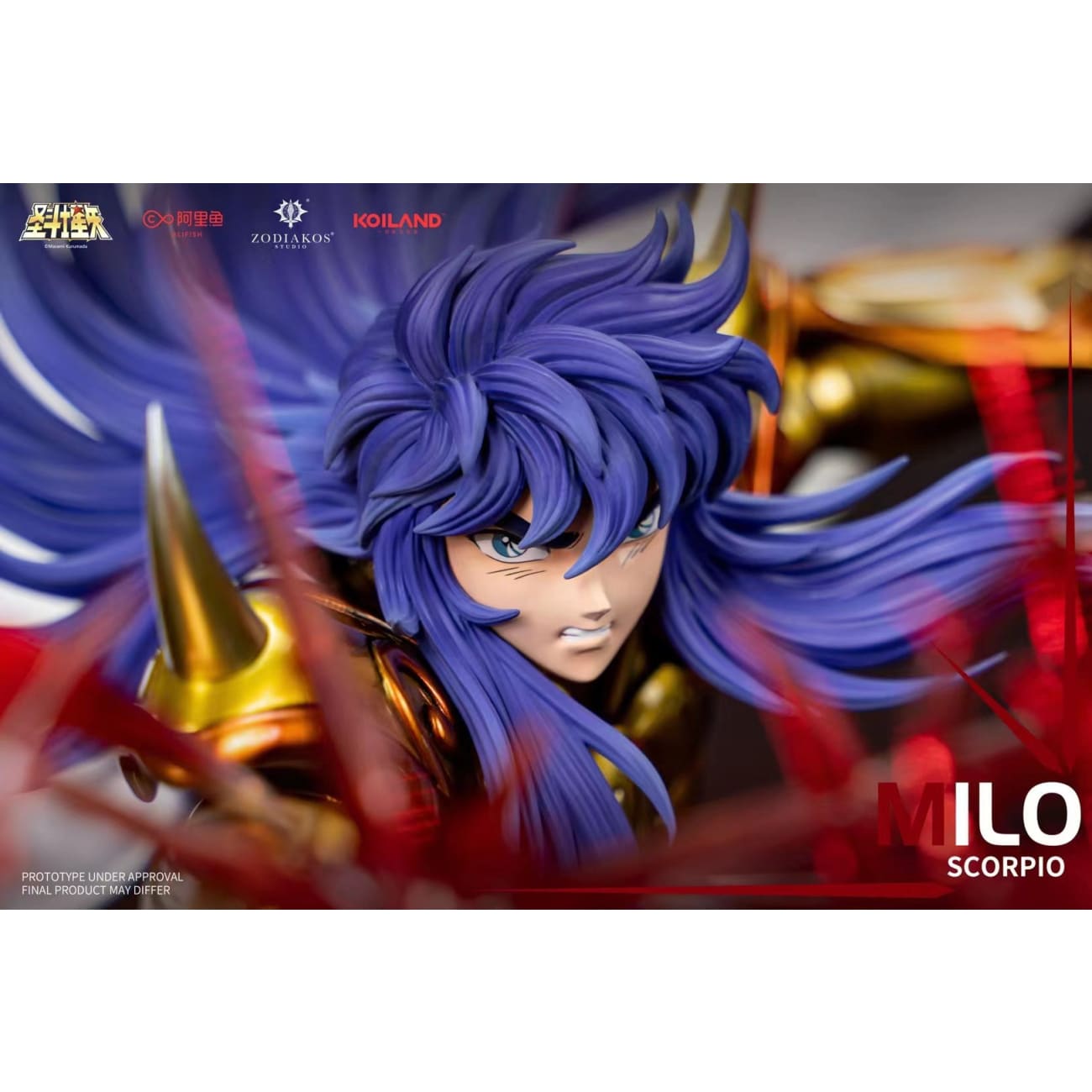 Zodiakos Studio x Masami Kurumada - Scorpio Milo  [Licensed] 