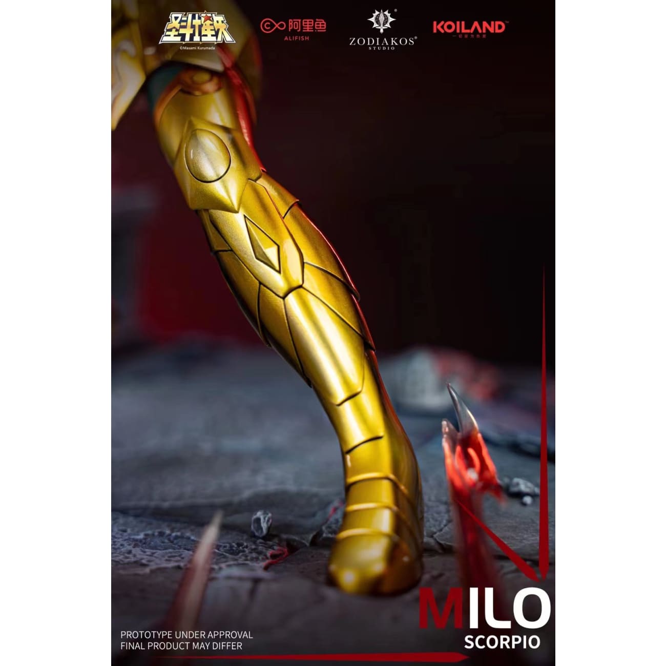 Zodiakos Studio x Masami Kurumada - Scorpio Milo  [Licensed] 