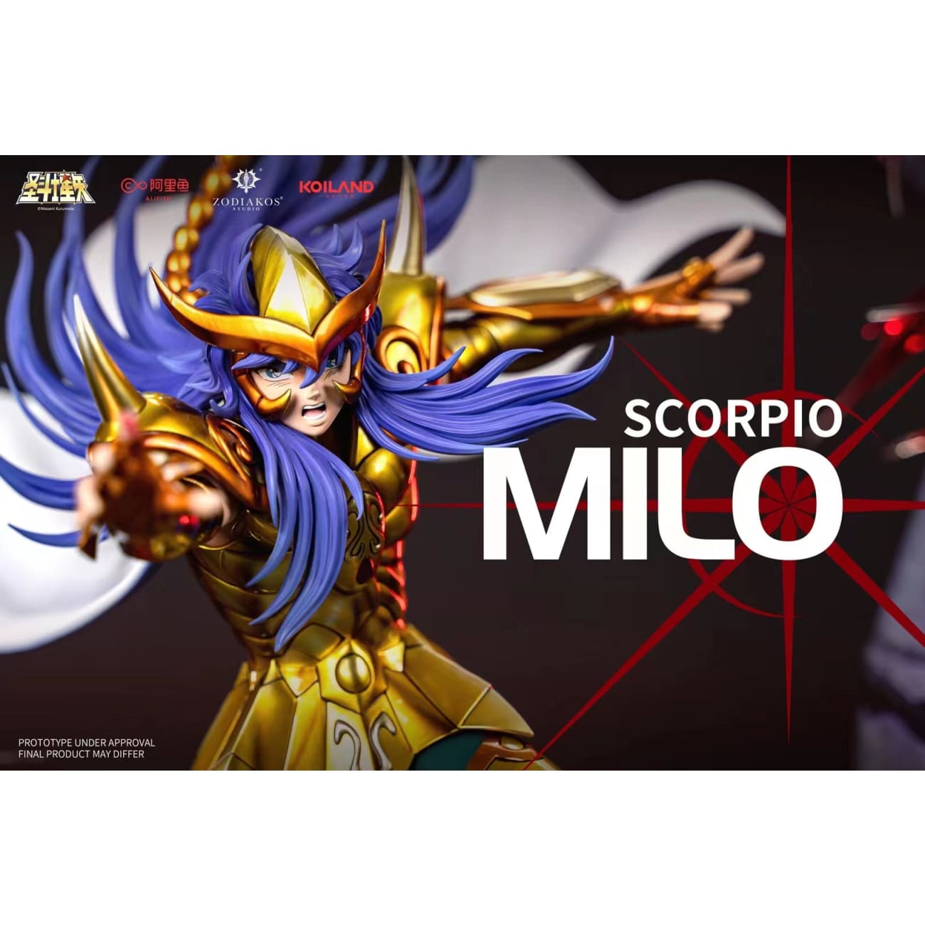 Zodiakos Studio x Masami Kurumada - Scorpio Milo  [Licensed] 