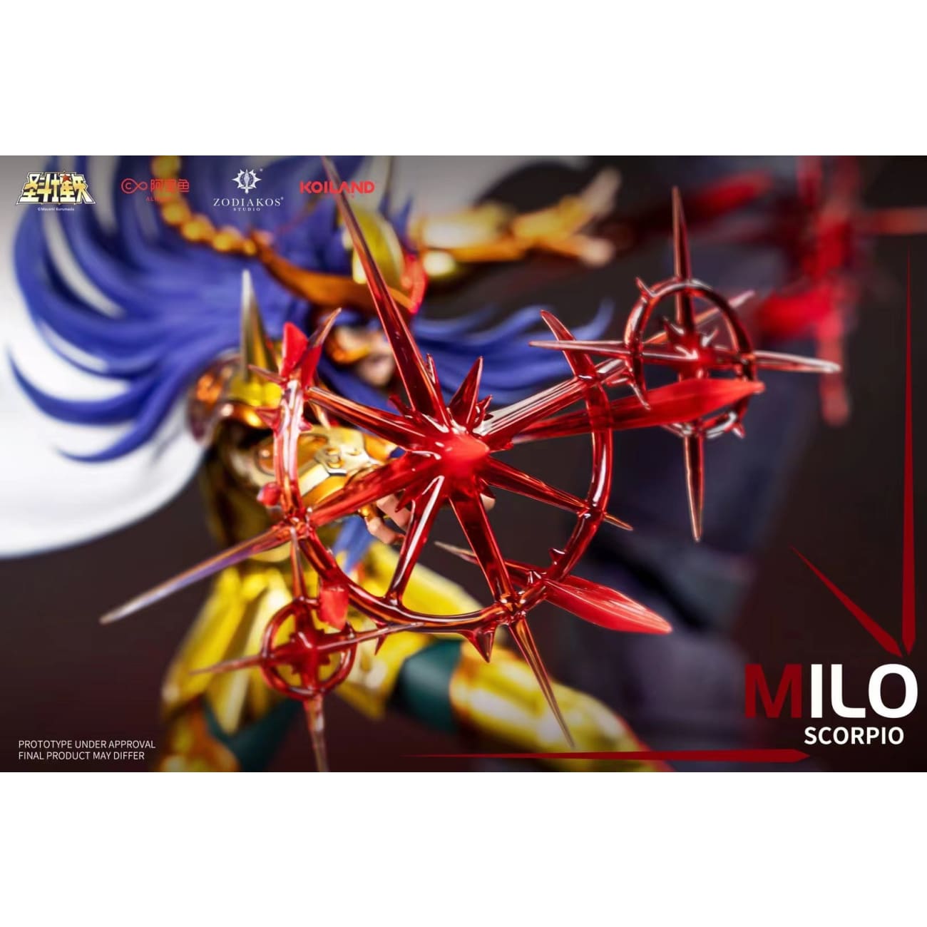 Zodiakos Studio x Masami Kurumada - Scorpio Milo  [Licensed] 