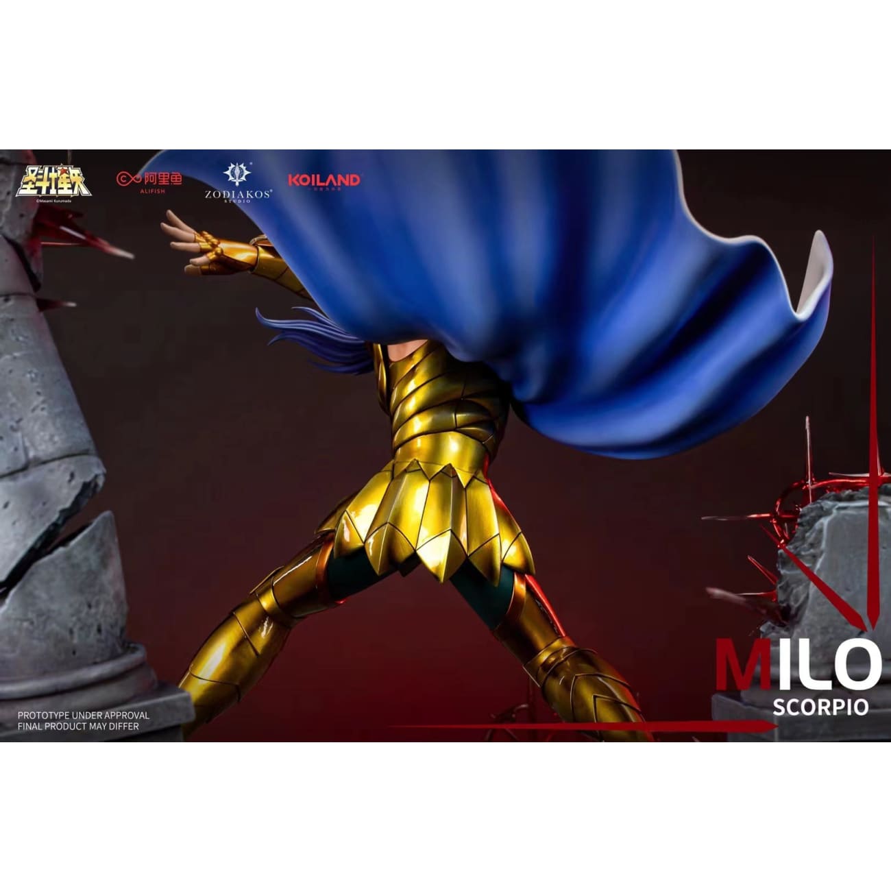 Zodiakos Studio x Masami Kurumada - Scorpio Milo  [Licensed] 