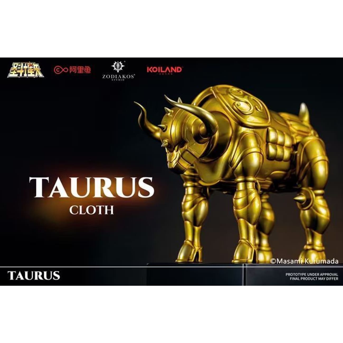 Zodiakos Studio x Masami Kurumada - Taurus Cloth [Licensed]