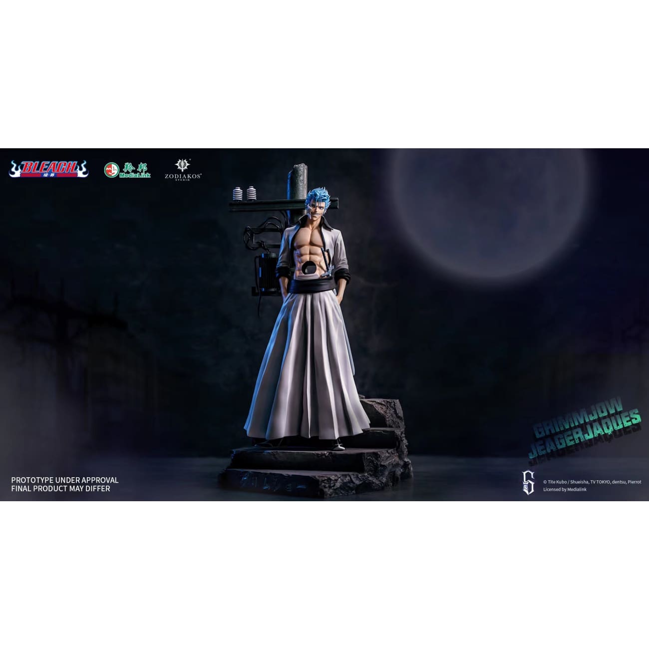 Zodiakos Studio x Medialink - Grimmjow Jaegerjaquez [Licensed]