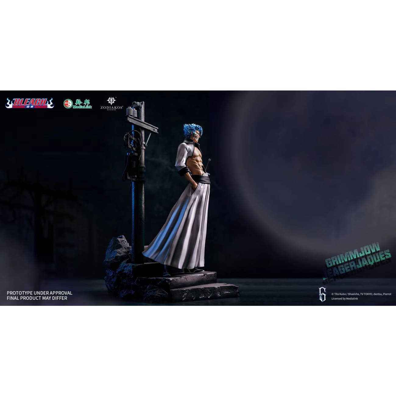 Zodiakos Studio x Medialink - Grimmjow Jaegerjaquez [Licensed]