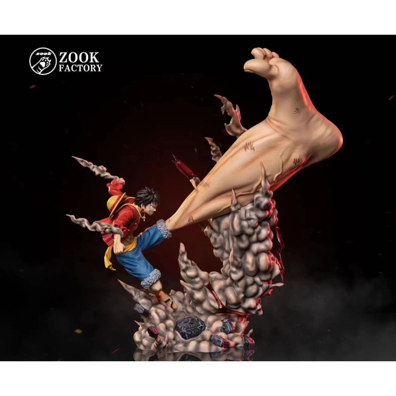 Zook Factory - Big Feet Monkey D. Luffy [Normal Feet Version / Haki Feet Version]